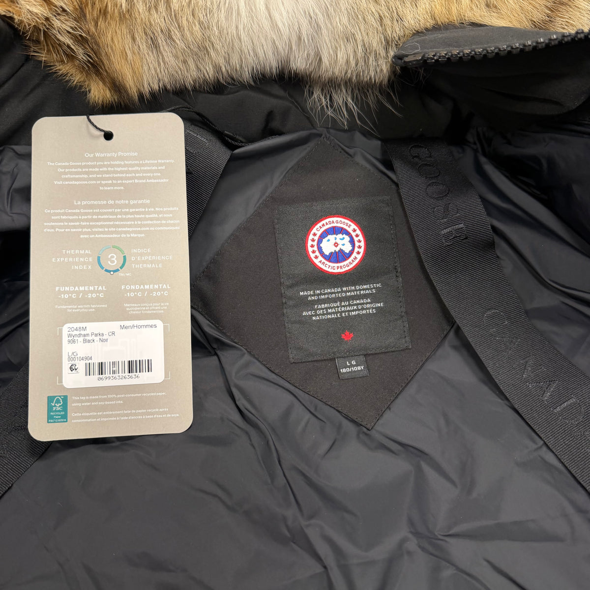 Wyndham Parka Black - NEW