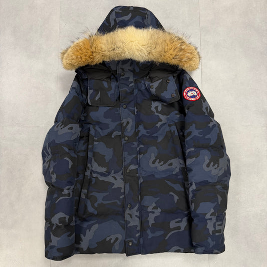 Wyndham Parka Blue Camo - L