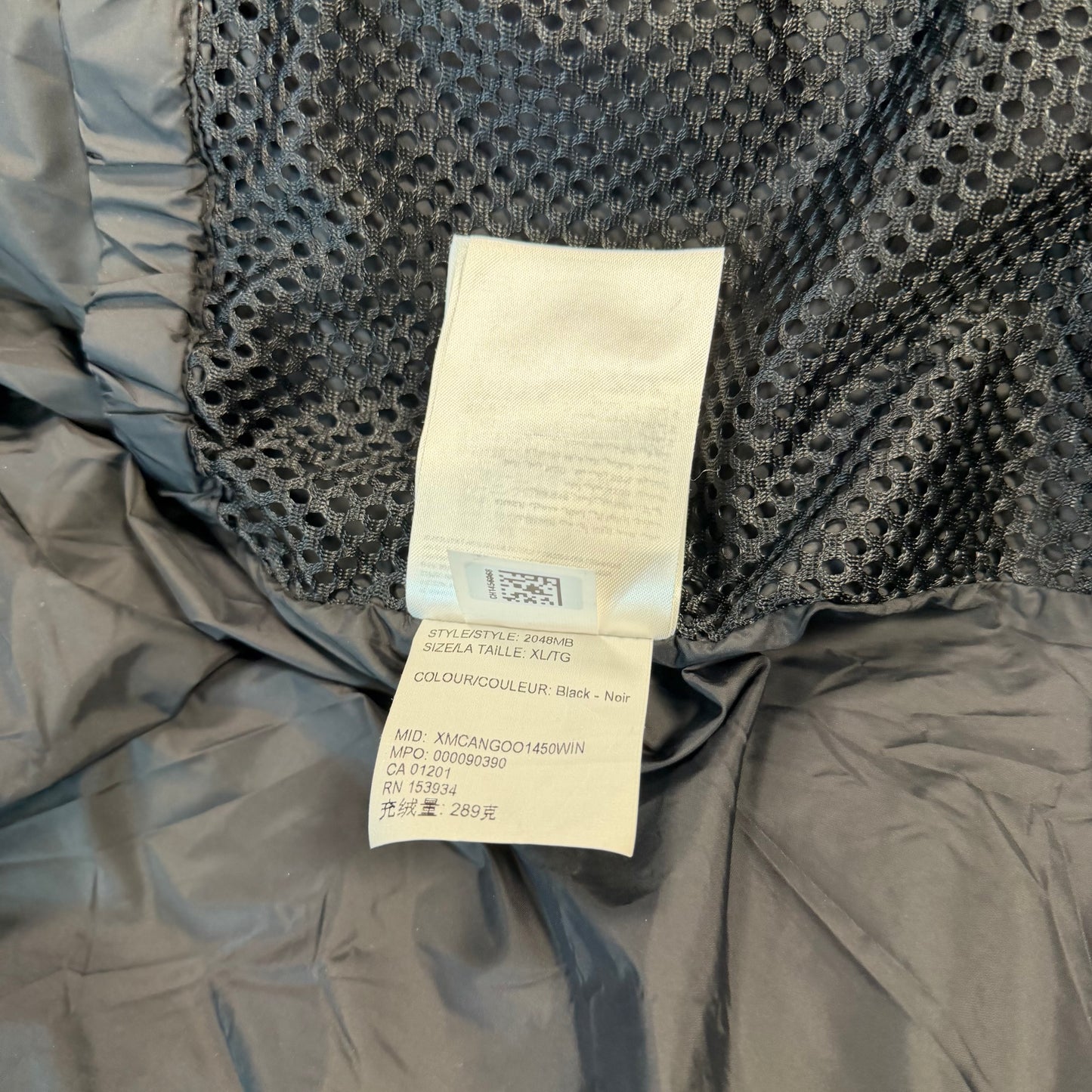 Wyndham Parka Black - XL