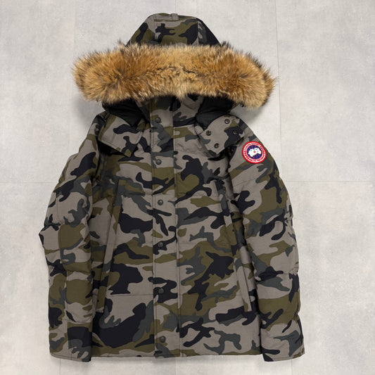 Canada Goose Wyndham Parka Classic Camo – Men's S – Pre-Owned 9.9/10