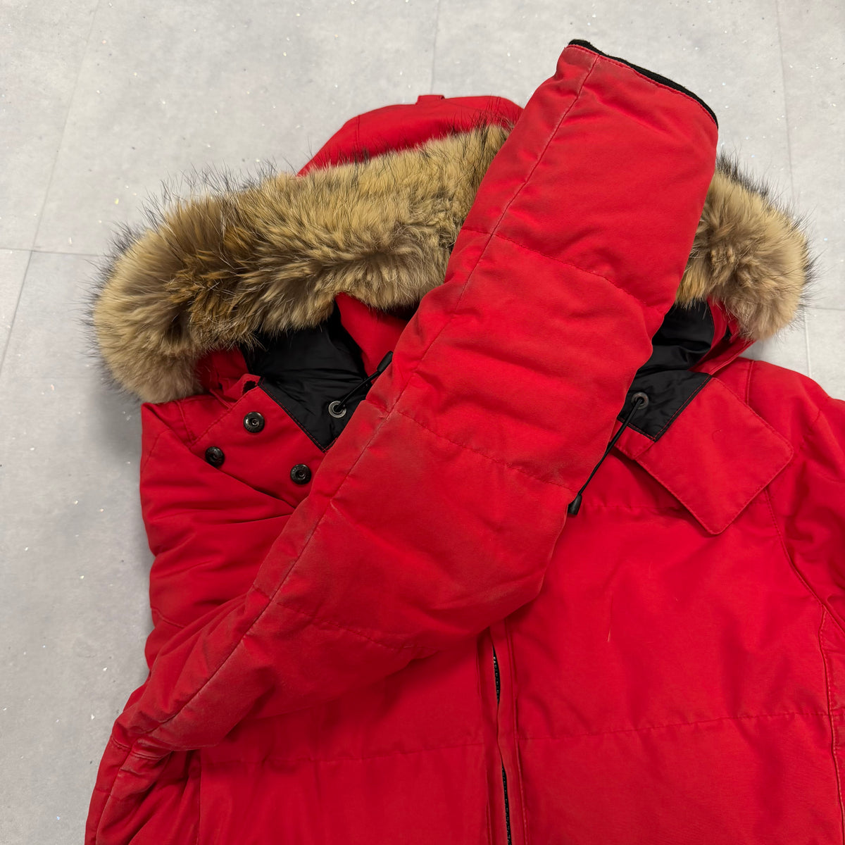Chelsea Parka Red - L