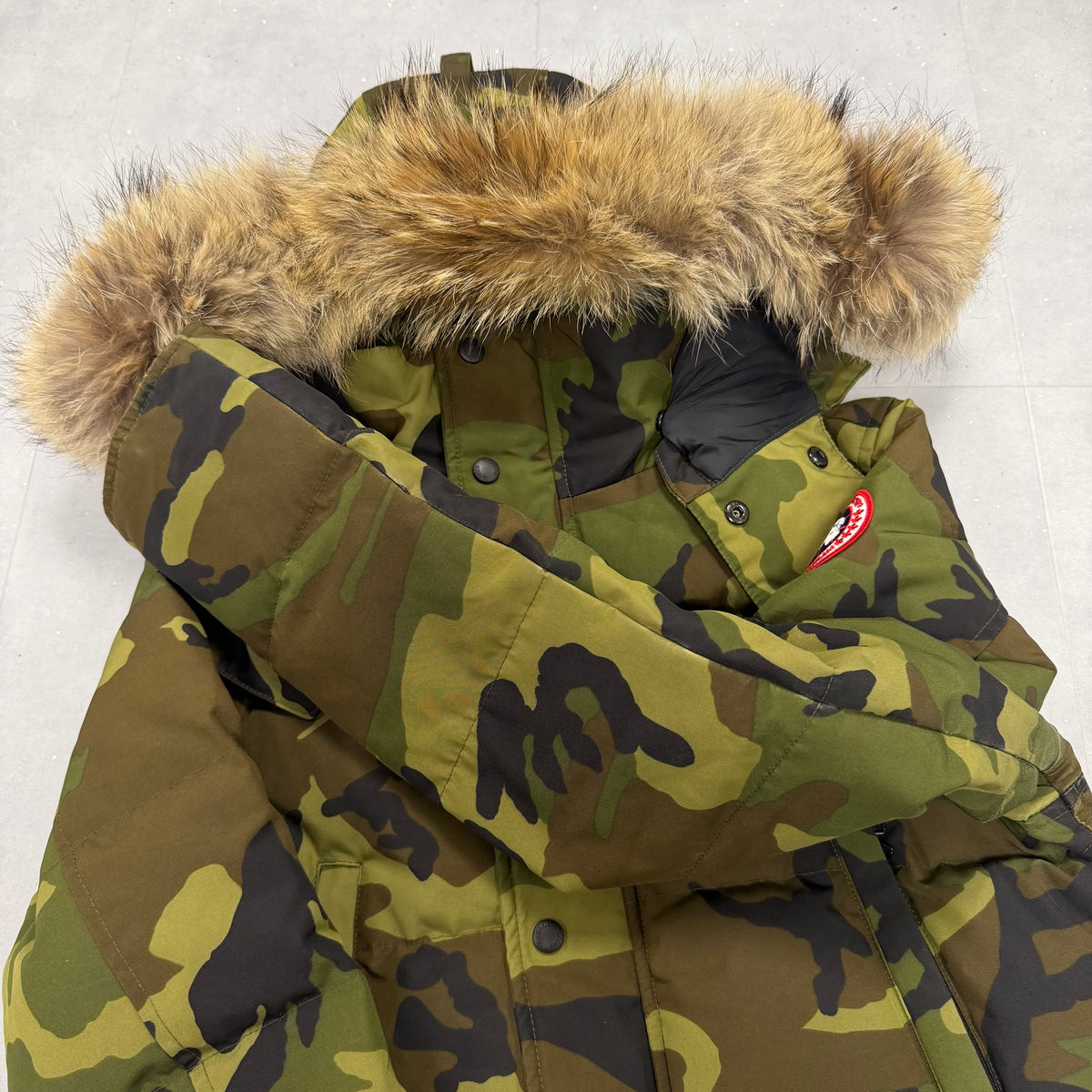 Wyndham Parka Green Camo - XS