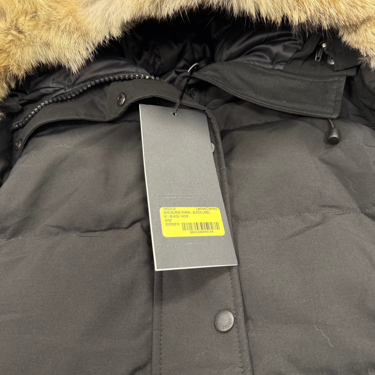 Shelburne Parka Black Badge - NEW