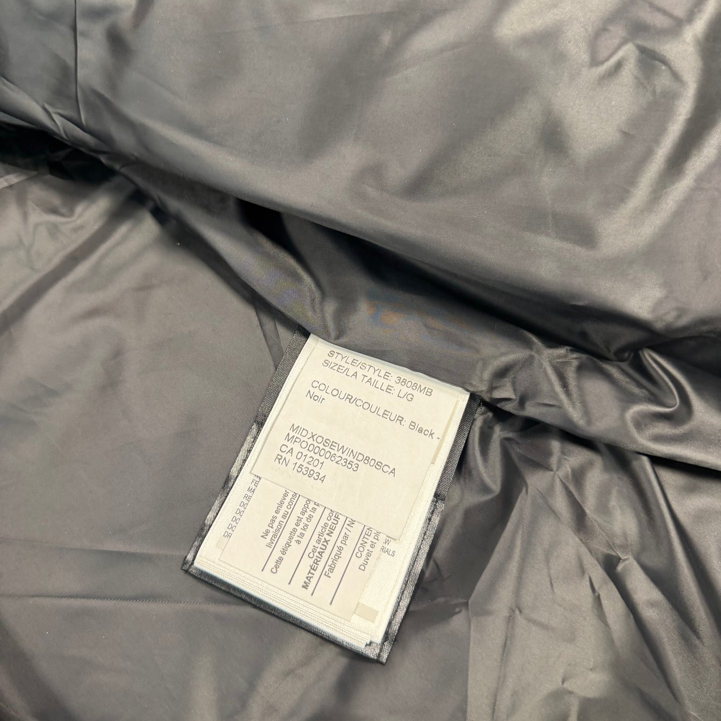 Wyndham Parka Black ( L )