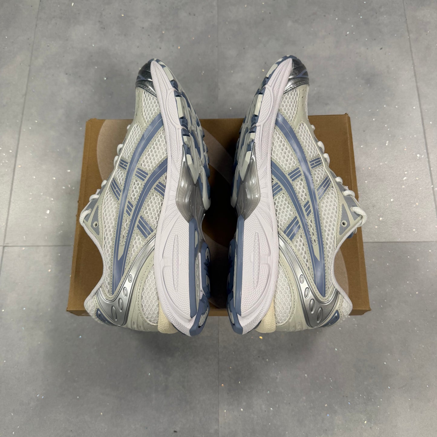 ASICS Gel Kayano 14 White Navy ( NEW )