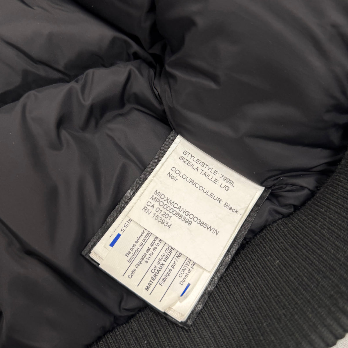 Chilliwack Bomber Black - L