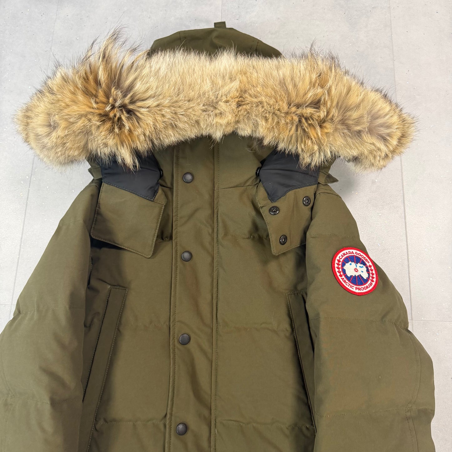 Wyndham Parka Military Green ( S )