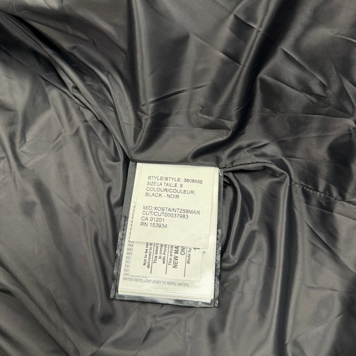 Wyndham Parka Black Badge - NEW