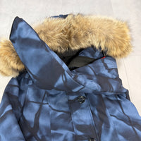Rossclair Parka Blue Abstract ( S )