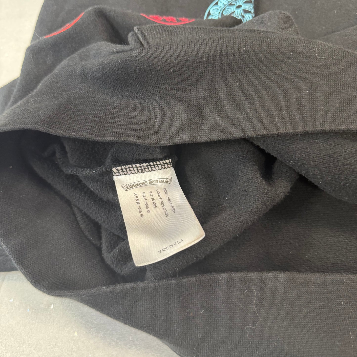 Chrome Heart Hoodie Black ( S )
