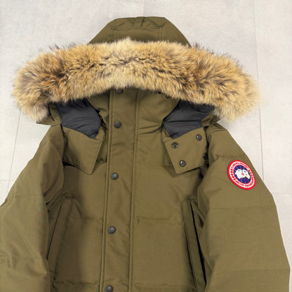 Canada Goose Wyndham Parka Military Green Men's size S – pre-owned – photo 3 of 8