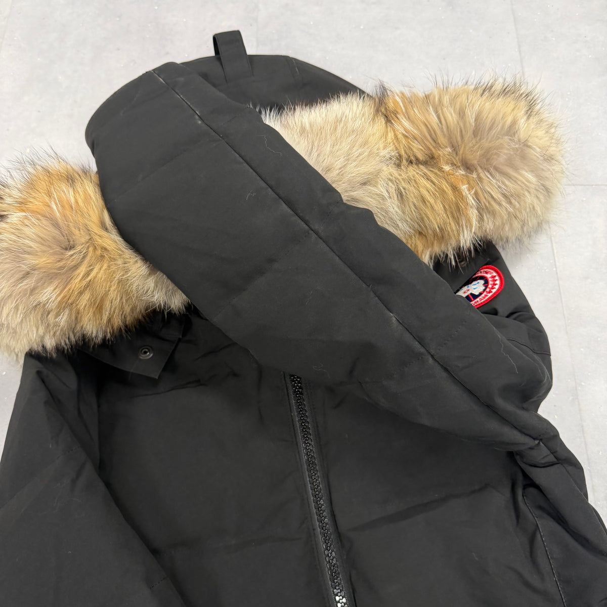 Canada Goose Chelsea Parka Black Women's size S – pre-owned – photo 5 of 8