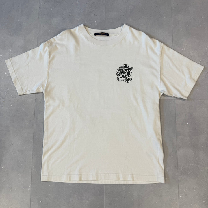 LV White Smoke T-Shirt ( M )