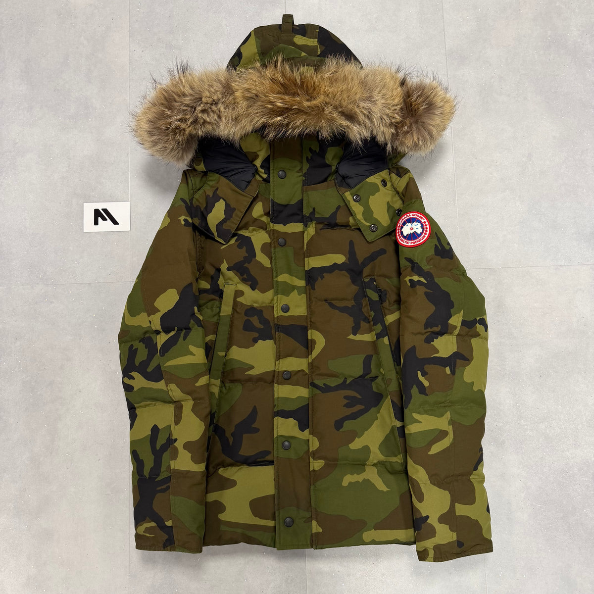 Wyndham Parka Green Camo - XS