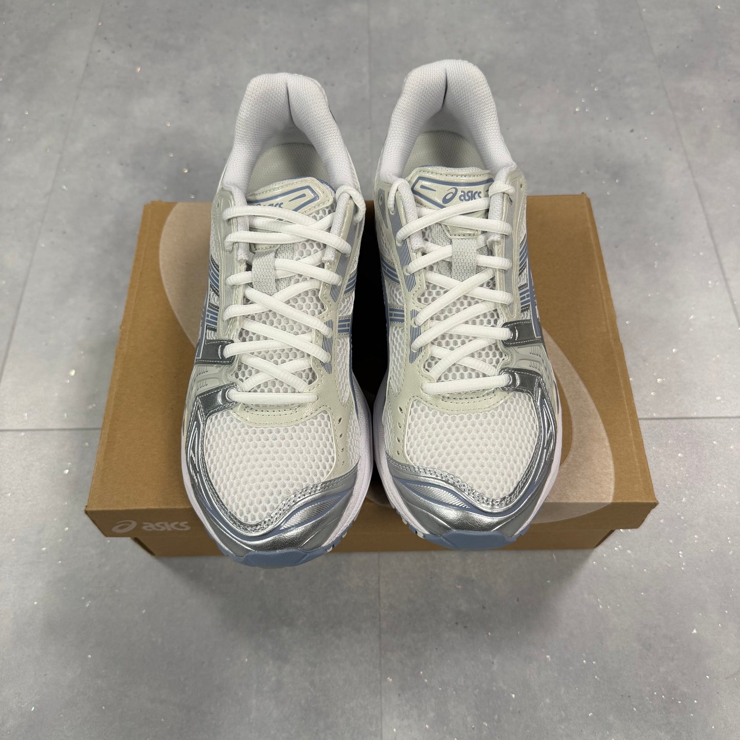 ASICS Gel Kayano 14 White Navy ( NEW )