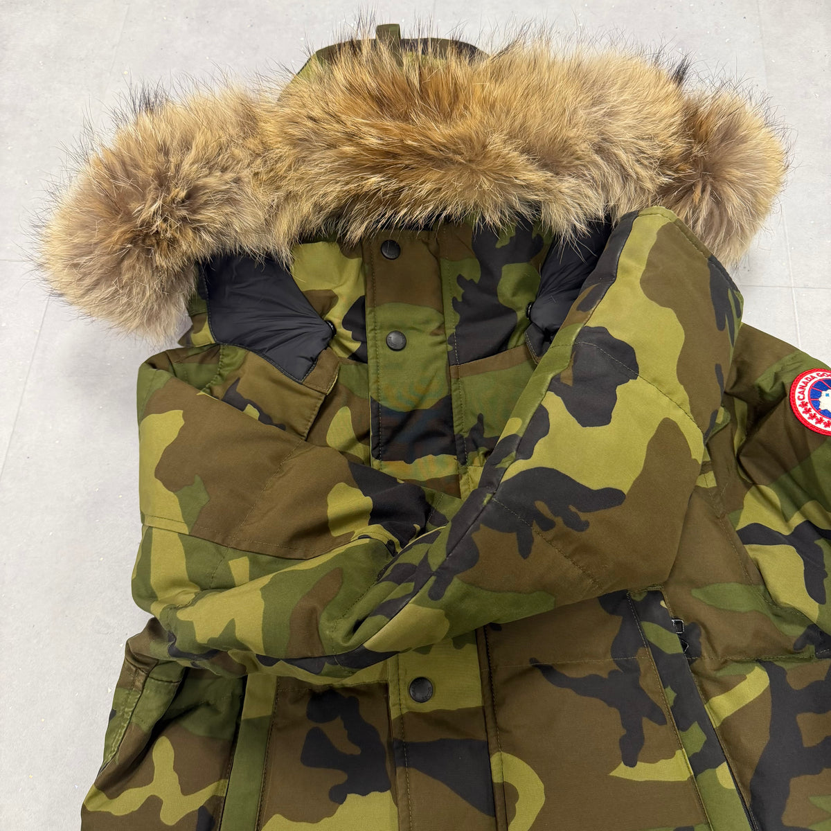Wyndham Parka Green Camo - XS