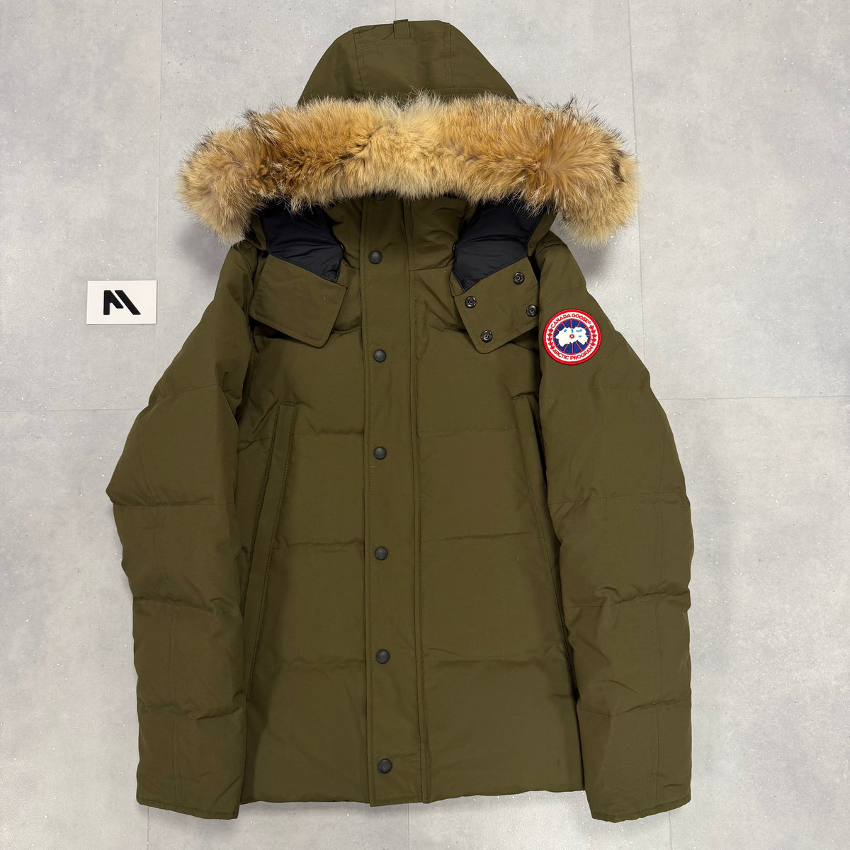 Wyndham Parka Military Green - M