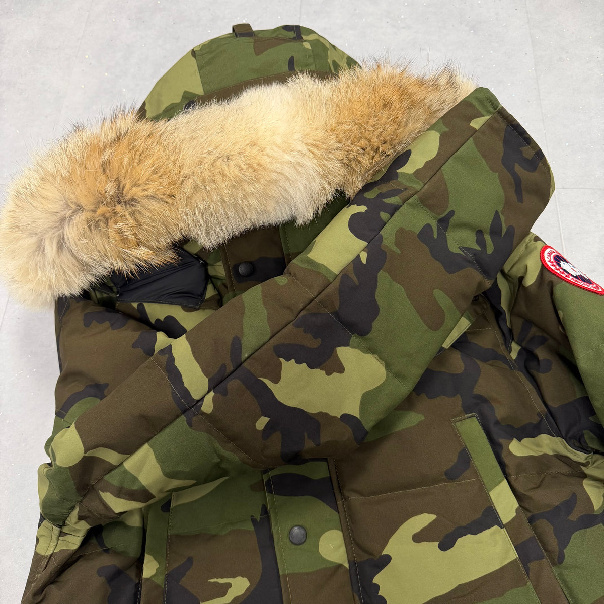 Wyndham Parka Green Camo - M