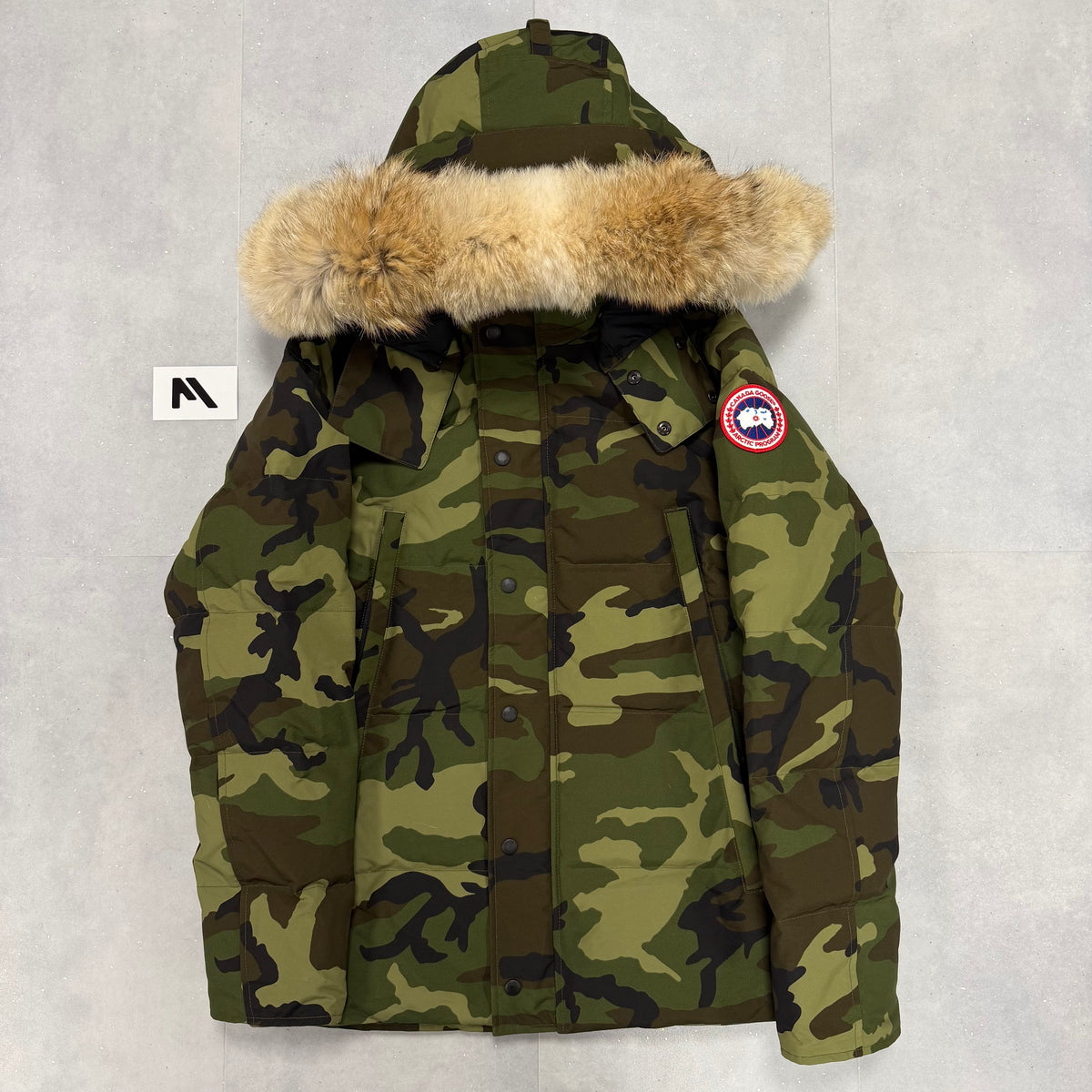 Wyndham Parka Green Camo - M