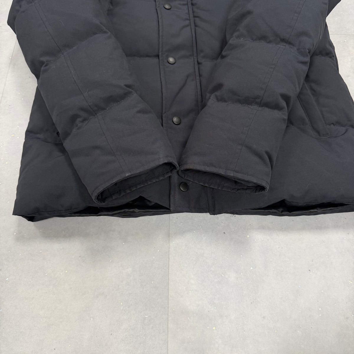 Wyndham Parka Navy Black Badge - M