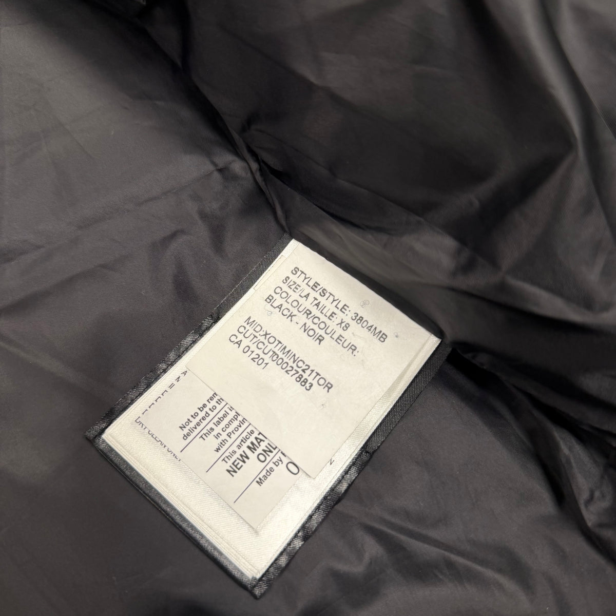 Mac Millan Parka Black Badge - XS