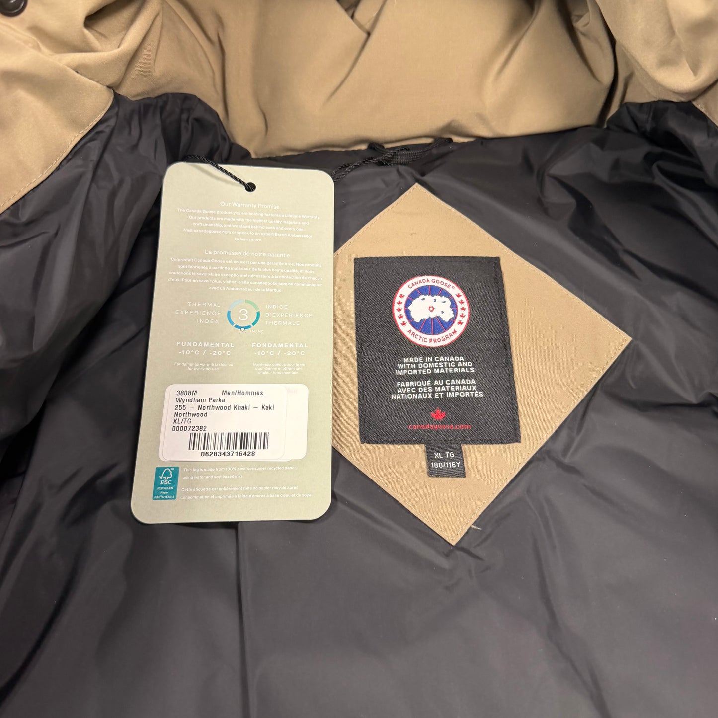 Wyndham Parka Khaki ( XL )
