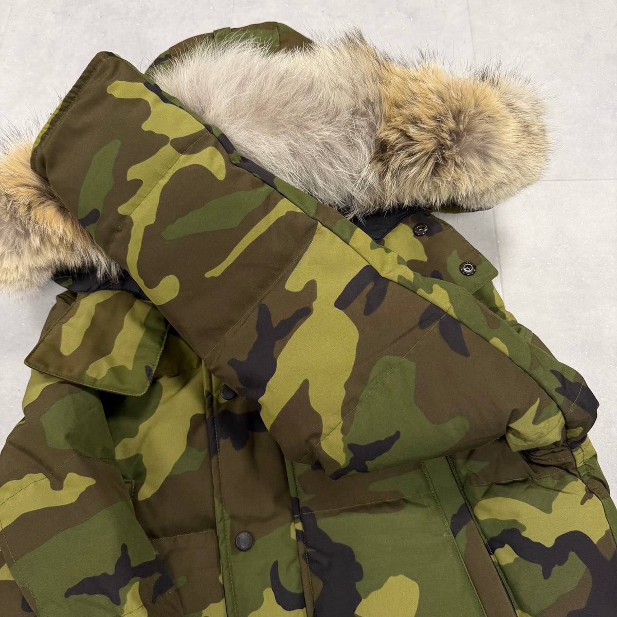 Wyndham Parka Green Camo - S
