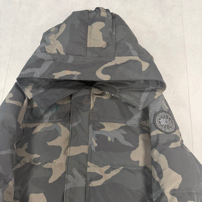 Canada Goose MacMillan Parka Black Camo Men's size S – pre-owned – photo 3 of 8