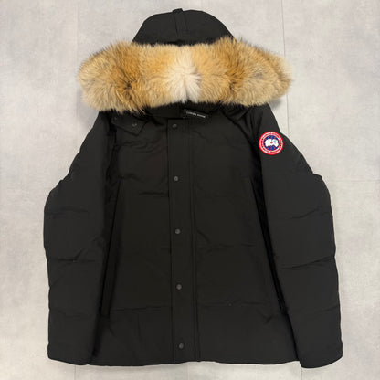 Canada Goose Wyndham Parka Black Men's size L – pre-owned – photo 2 of 9