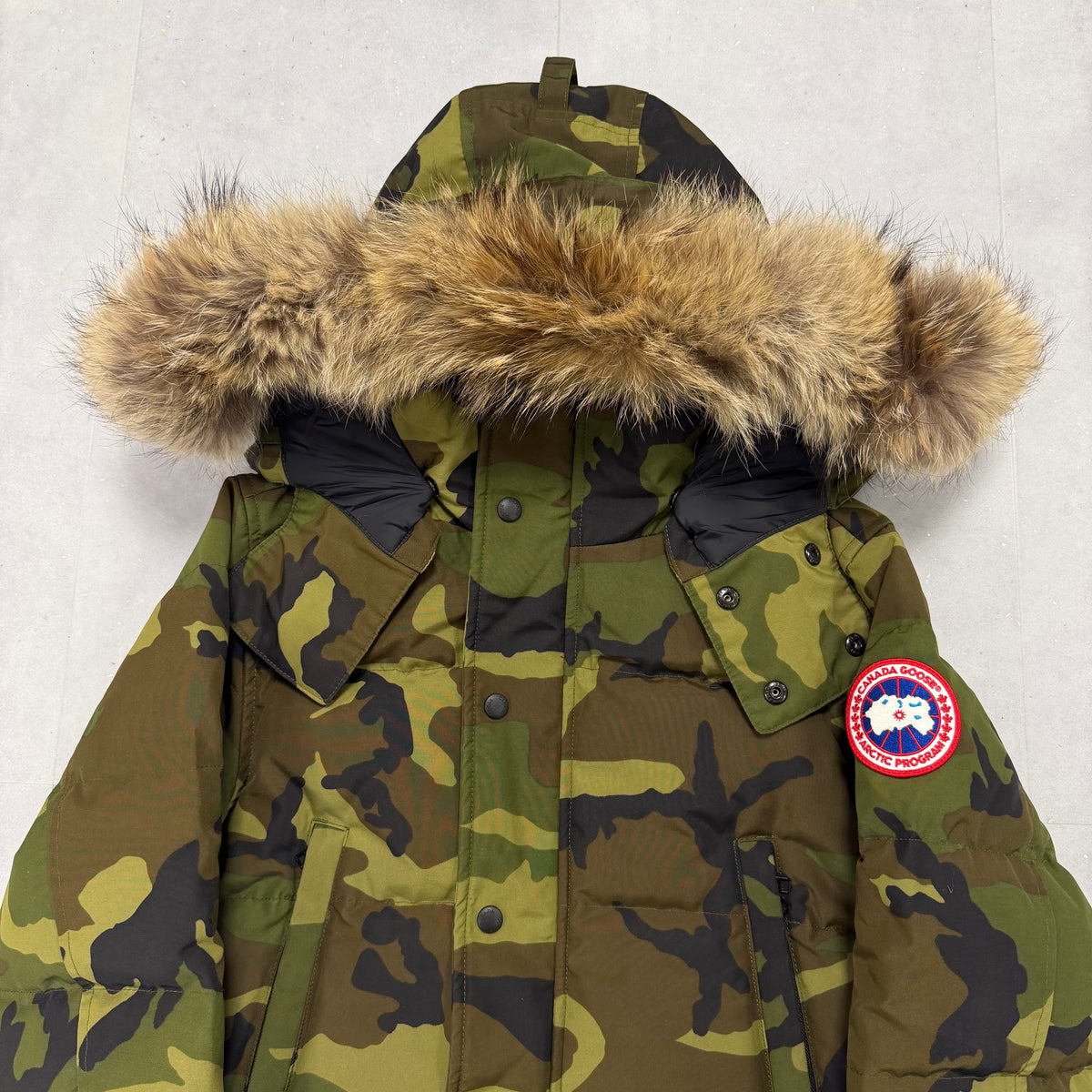 Wyndham Parka Green Camo - XS