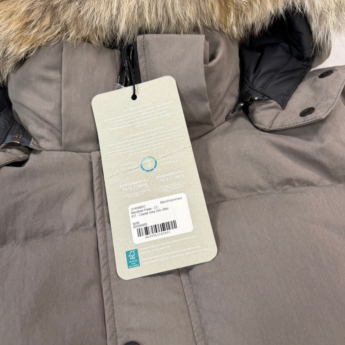 Wyndham Parka Costal Grey ( M )