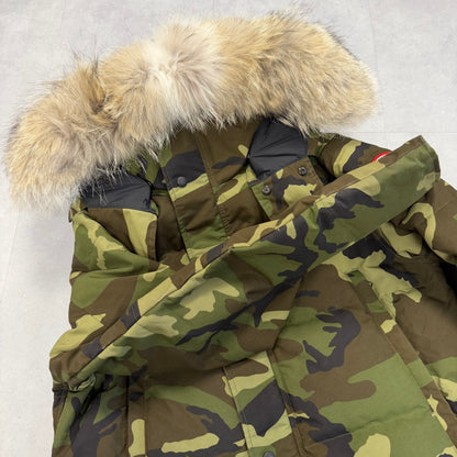 Canada Goose Wyndham Parka Green Camo Men's size L – pre-owned – photo 6 of 8