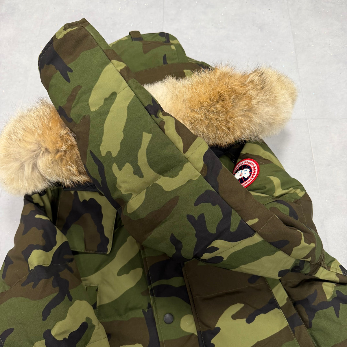 Wyndham Parka Green Camo - M