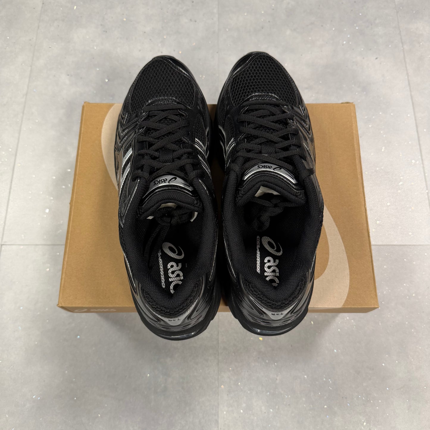 ASICS Gel Kayano 14 Black Pure Silver ( NEW )