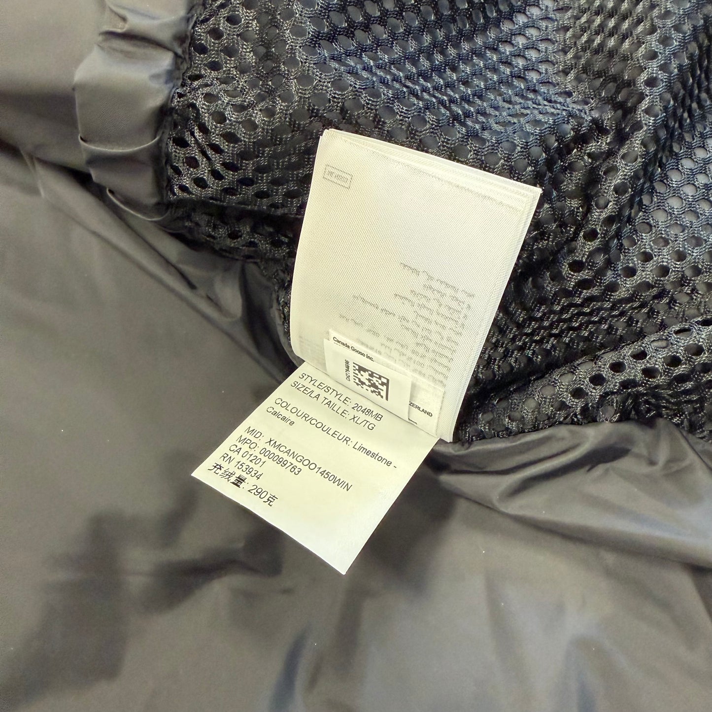 Wyndham Parka Limestone - XL