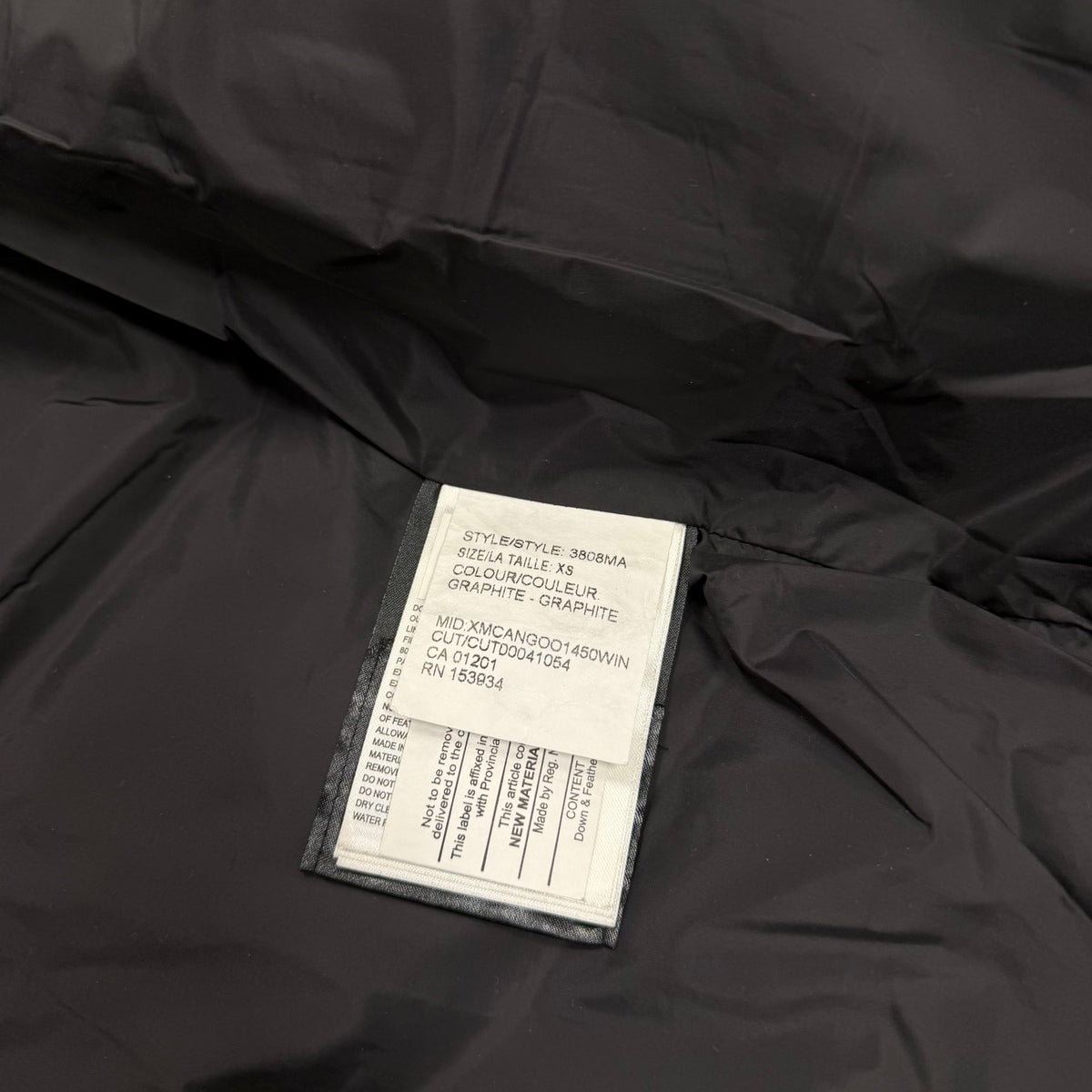 Wyndham Parka Graphite - XS