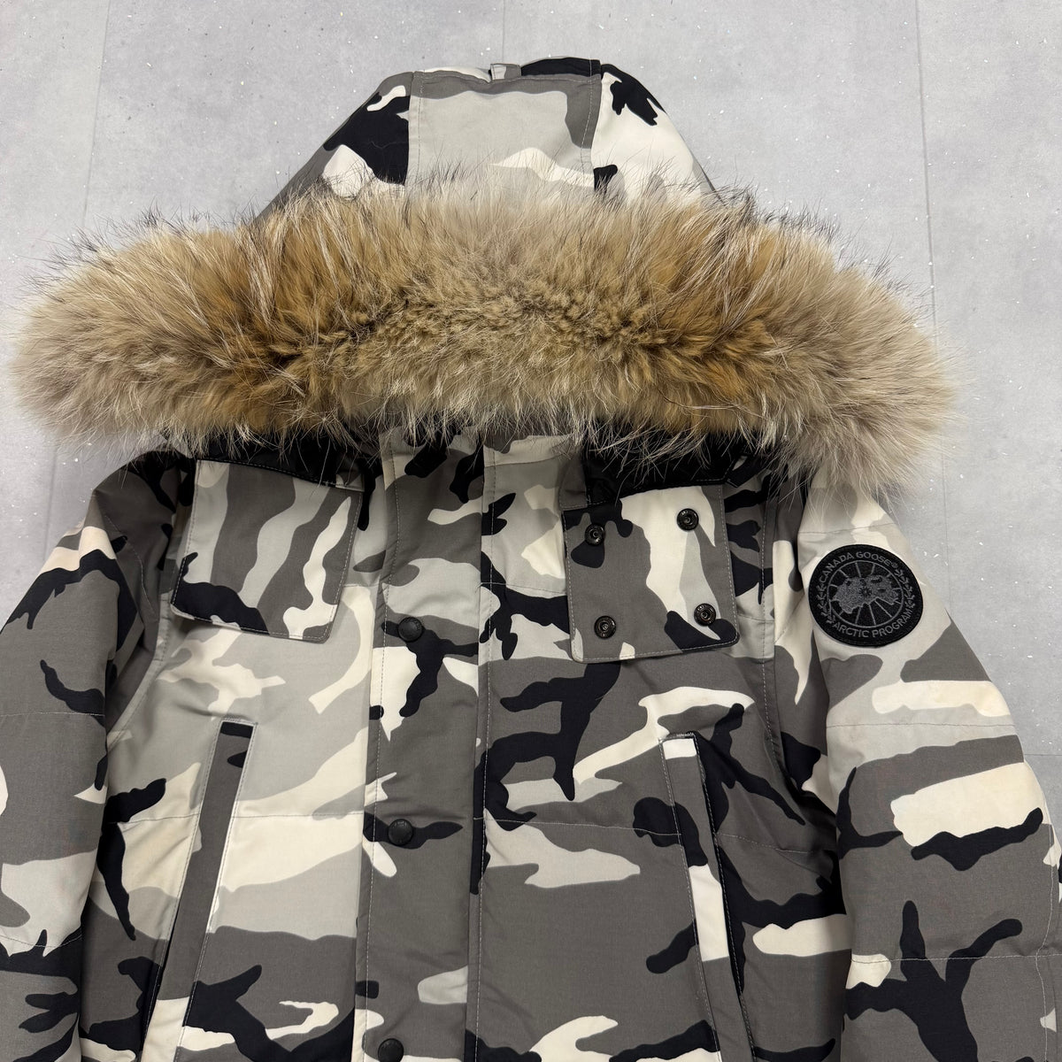 Wyndham Parka Snow Camo - S