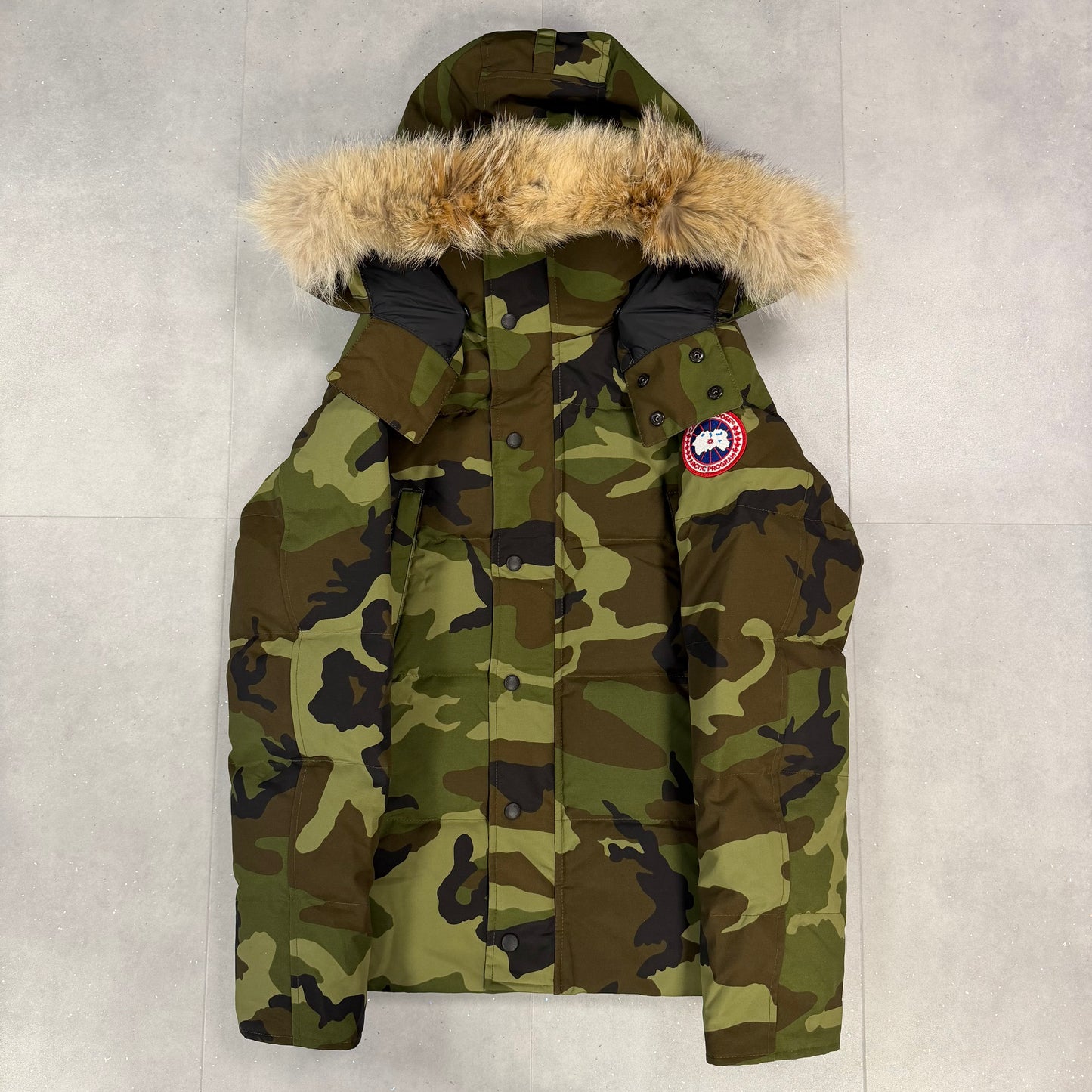 Wyndham Parka Green Camo ( S )