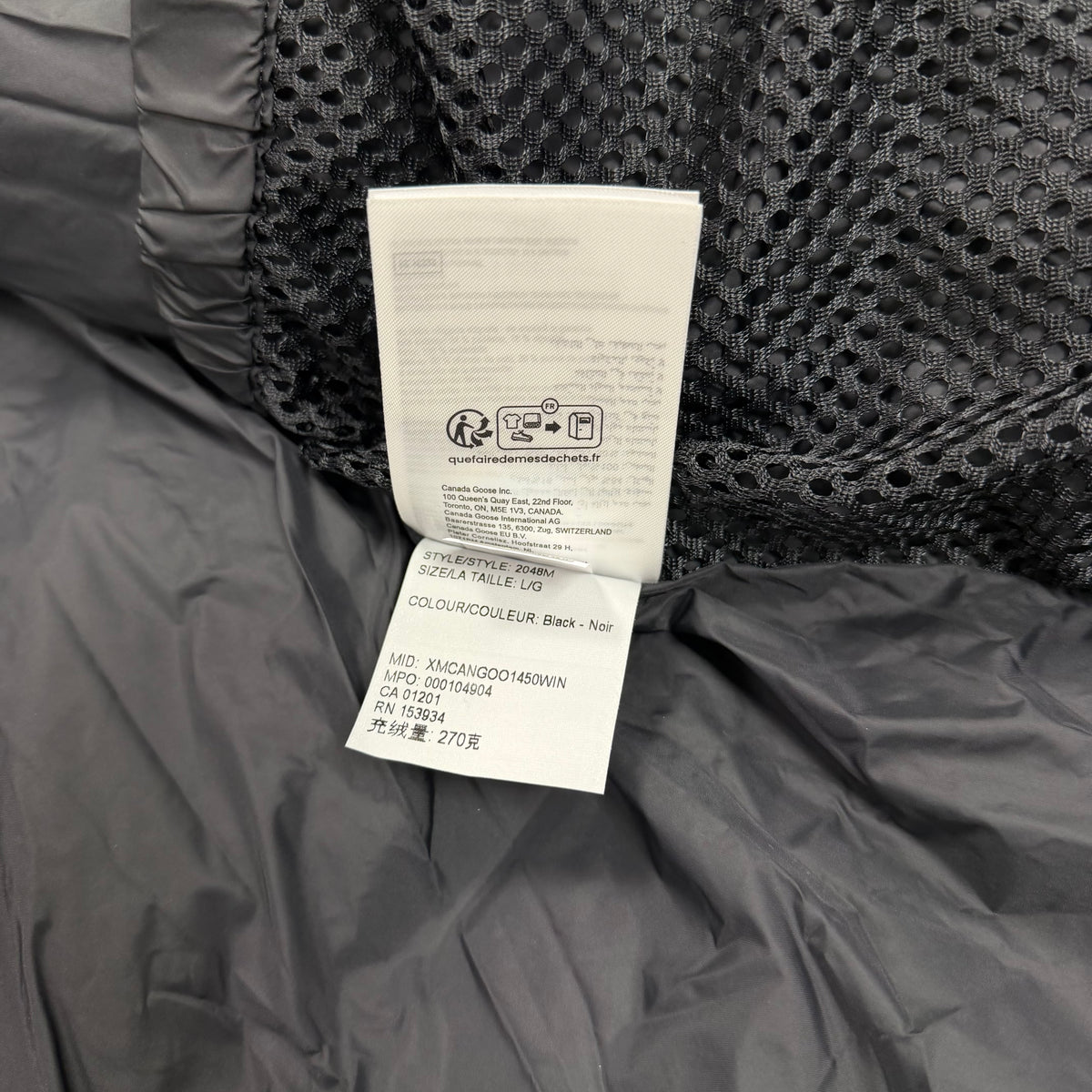 Wyndham Parka Black - NEW
