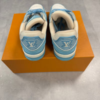 LV Blue Monogram Trainers ( UK10.5 )