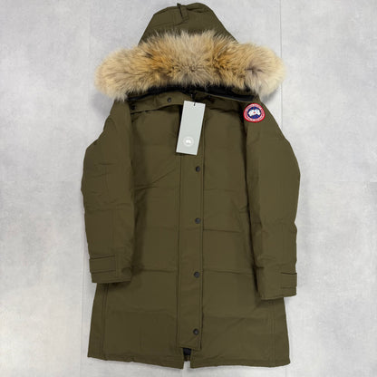 Canada Goose Shelburne Parka Military Green Women's size M – brand new with tags – photo 1 of 7