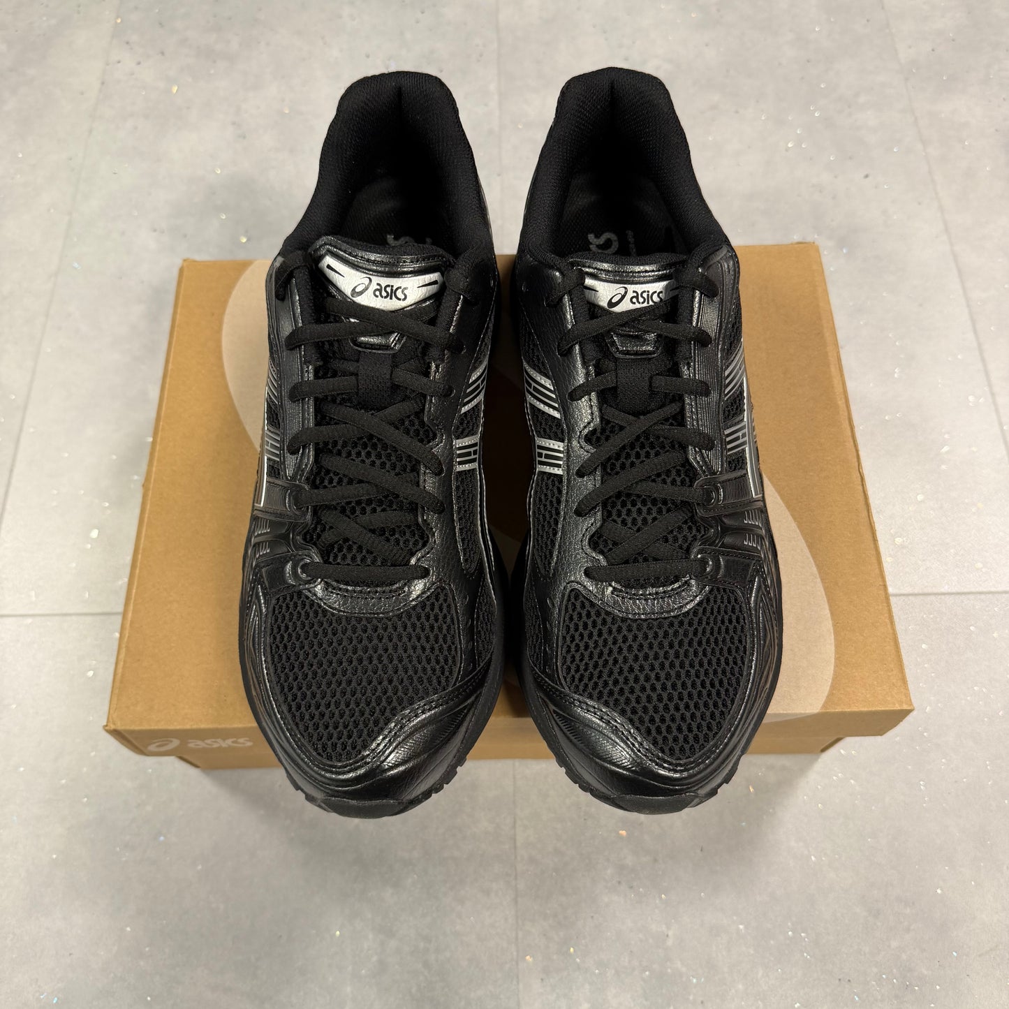 ASICS Gel Kayano 14 Black Pure Silver ( NEW )