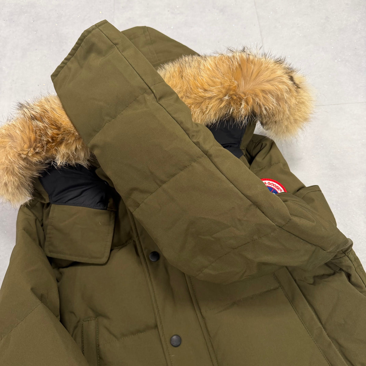 Wyndham Parka Military Green - M