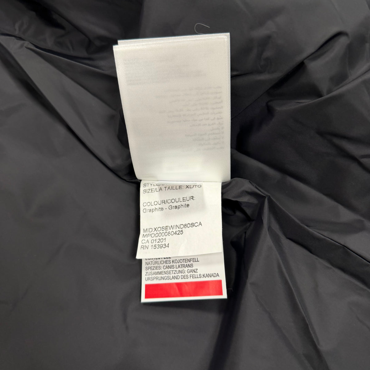 Carson Parka Graphite - NEW