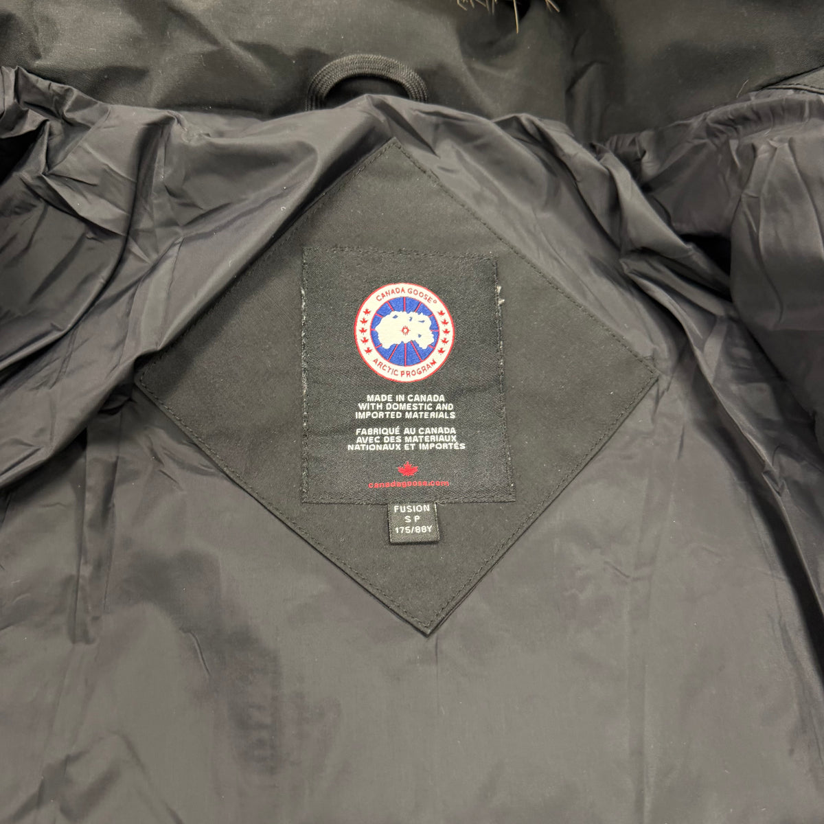 Canada Goose Wyndham Parka Black Men's size S – pre-owned – photo 7 of 8