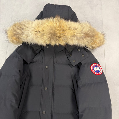Canada Goose Wyndham Parka Navy Men's size S – pre-owned – photo 3 of 6