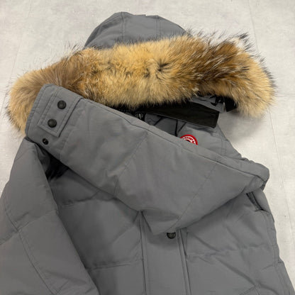 Canada Goose Shelburne Parka Mid Grey Women's size XS – pre-owned – photo 5 of 8