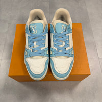 LV Blue Monogram Trainers ( UK10.5 )