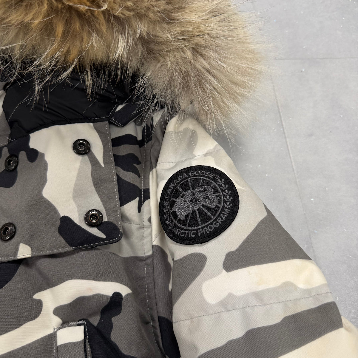 Wyndham Parka Snow Camo - S