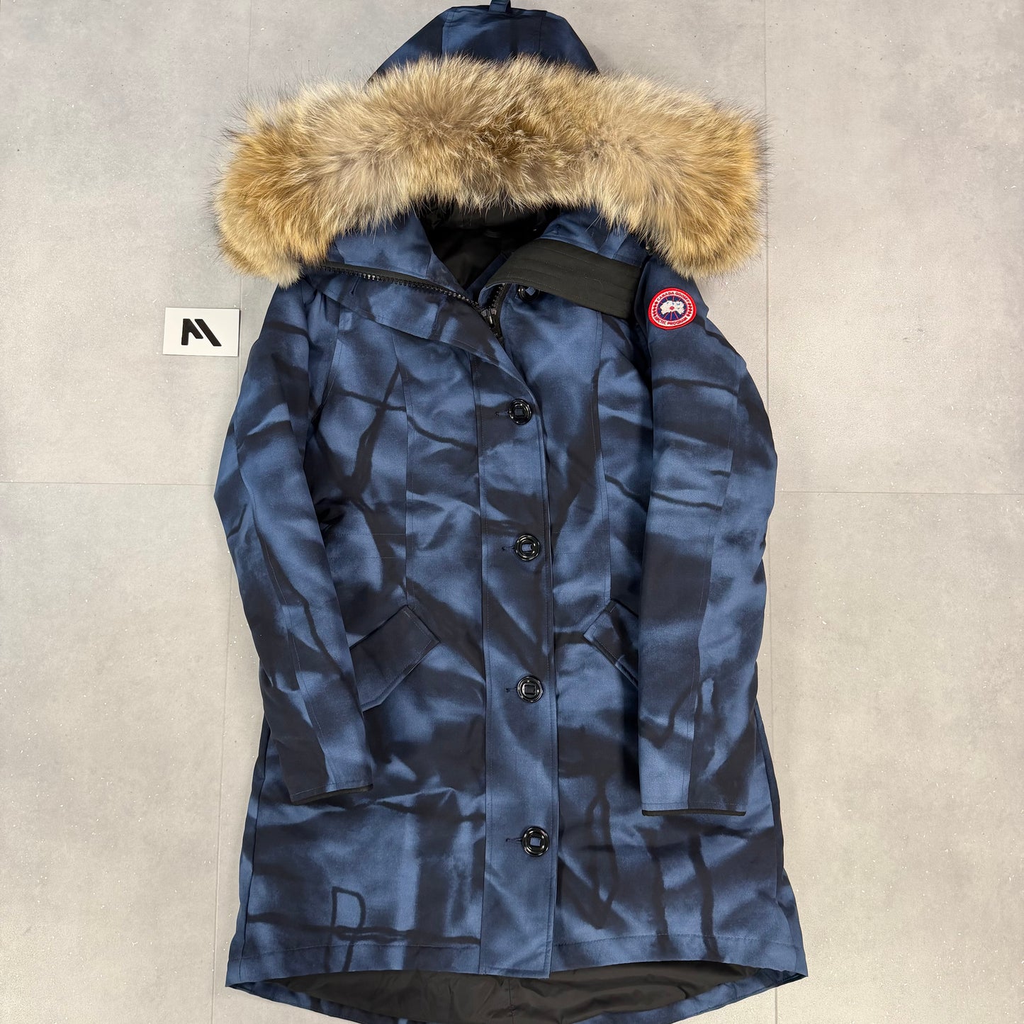 Rossclair Parka Blue Abstract ( S )